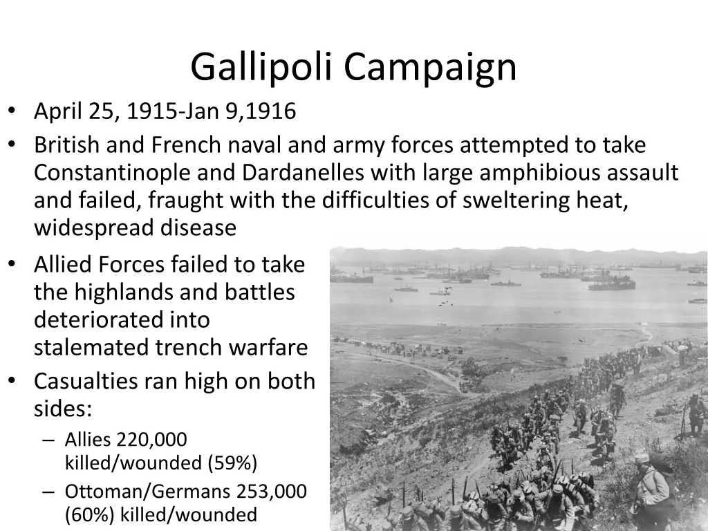 gallipoli campaign