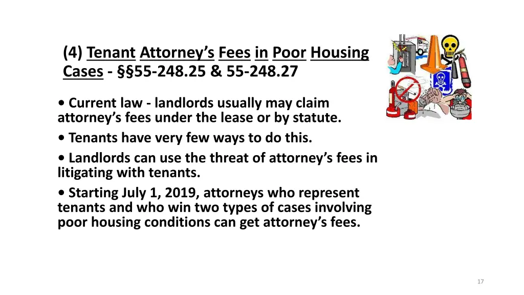 4 tenant attorney s fees in poor housing cases