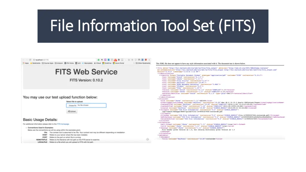 file information tool set fits file information