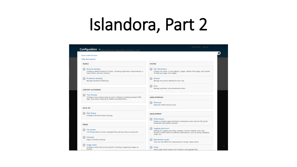 islandora islandora part 2