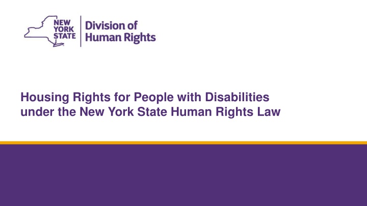 housing rights for people with disabilities under