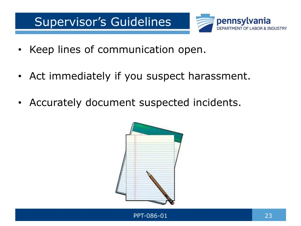 supervisor s guidelines 1