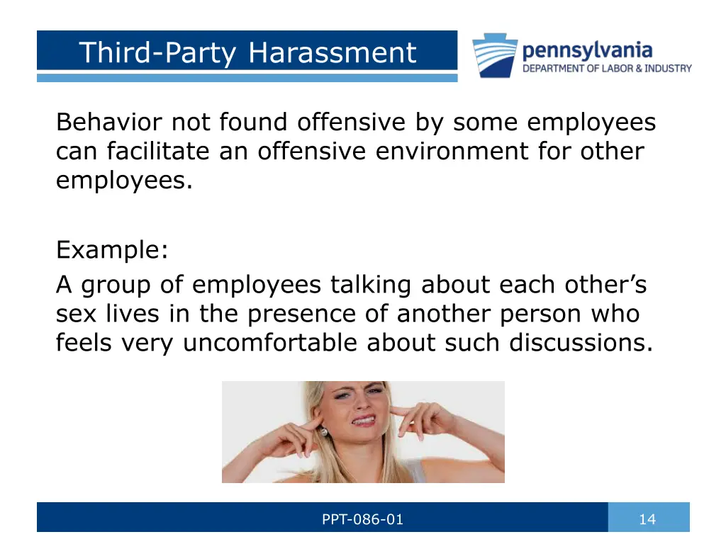 third party harassment