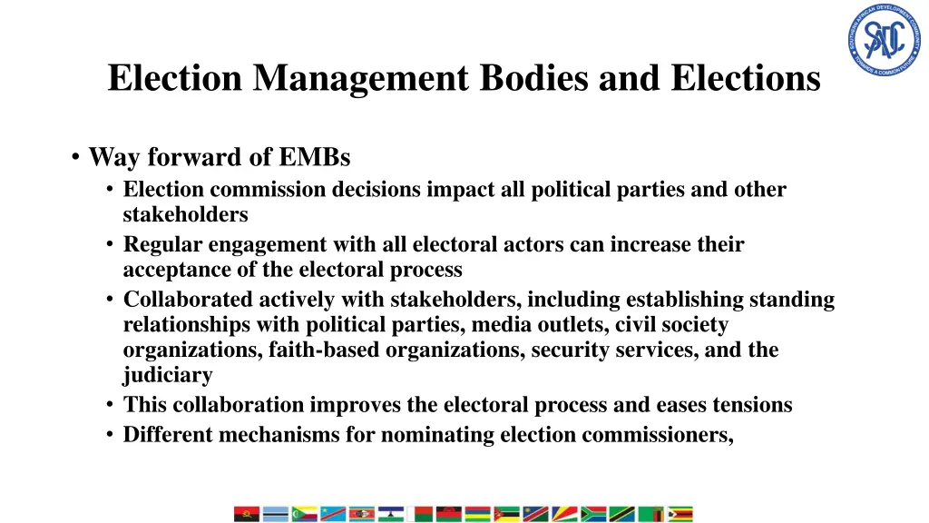 election management bodies and elections 2