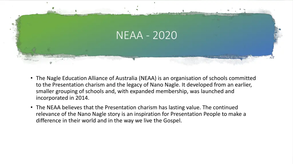 neaa 2020