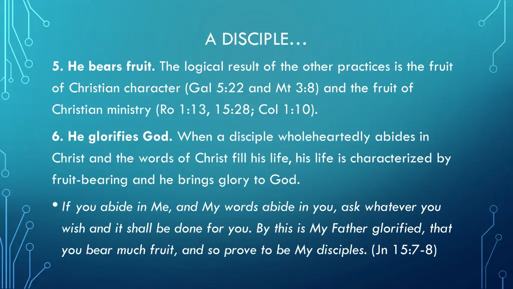 a disciple 3