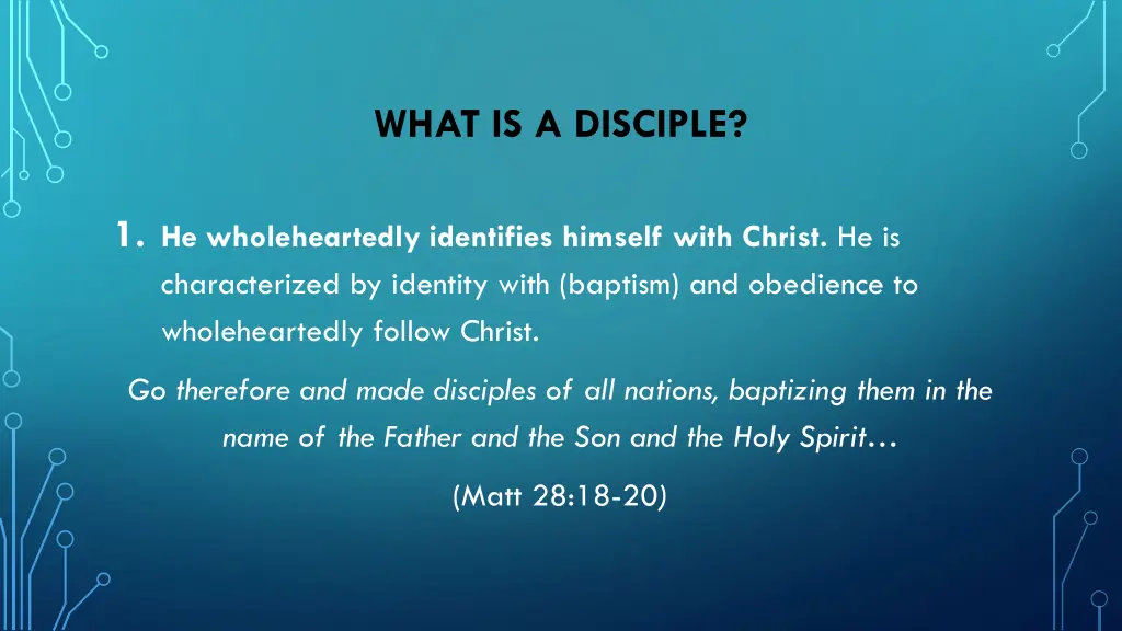 what is a disciple