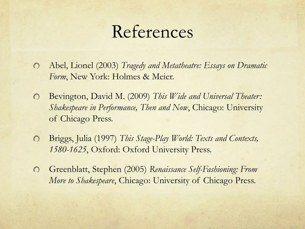 references