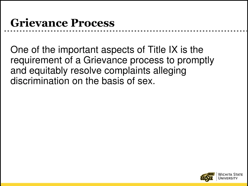 grievance process