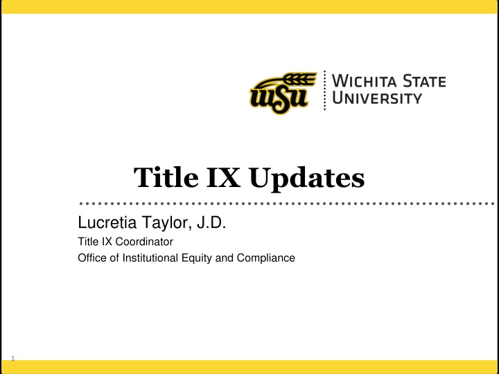 title ix updates