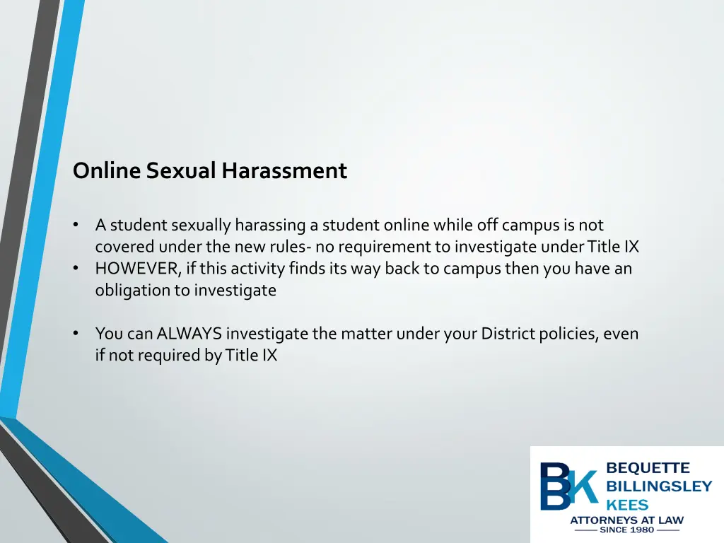 online sexual harassment