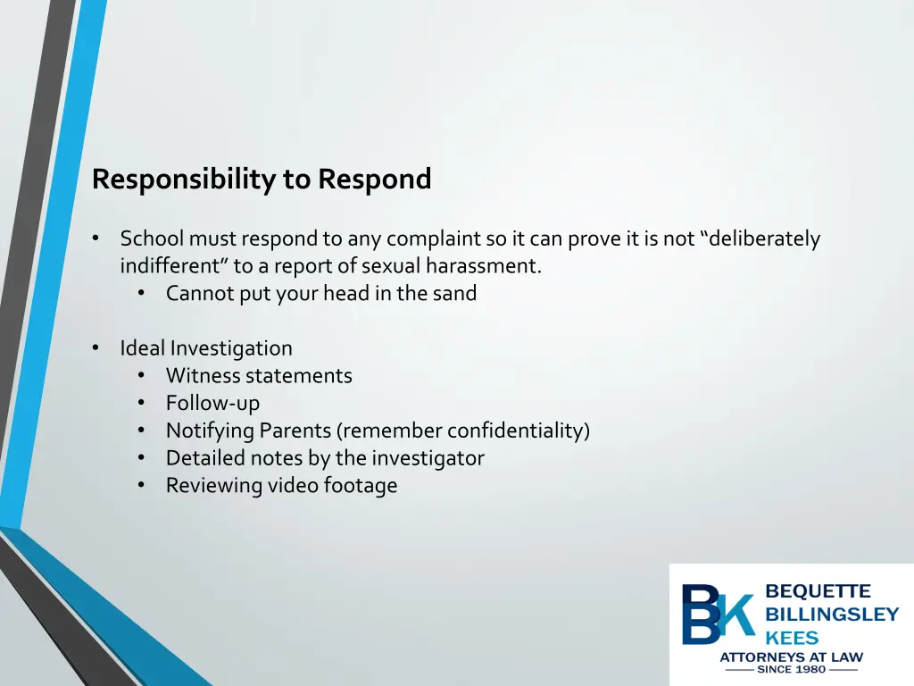 responsibility to respond