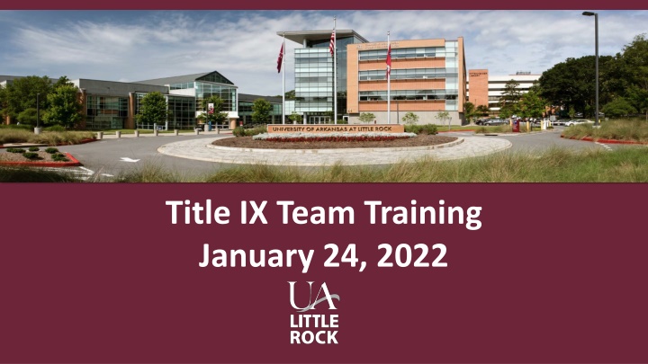 title ix team training january 24 2022