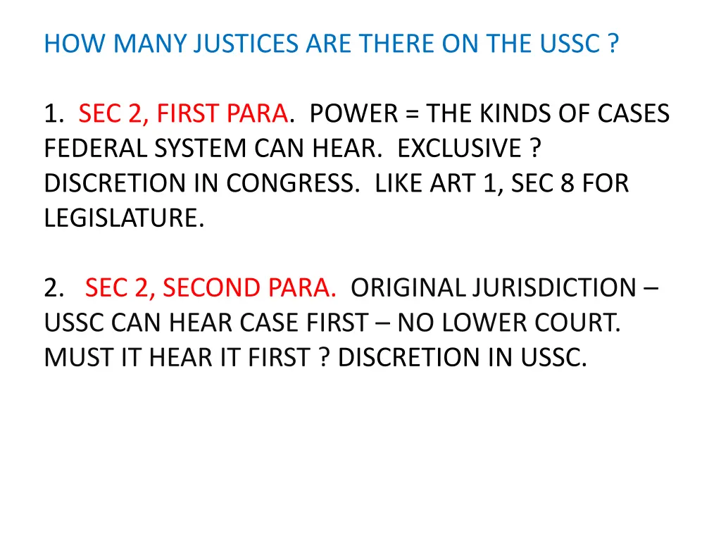 how many justices are there on the ussc