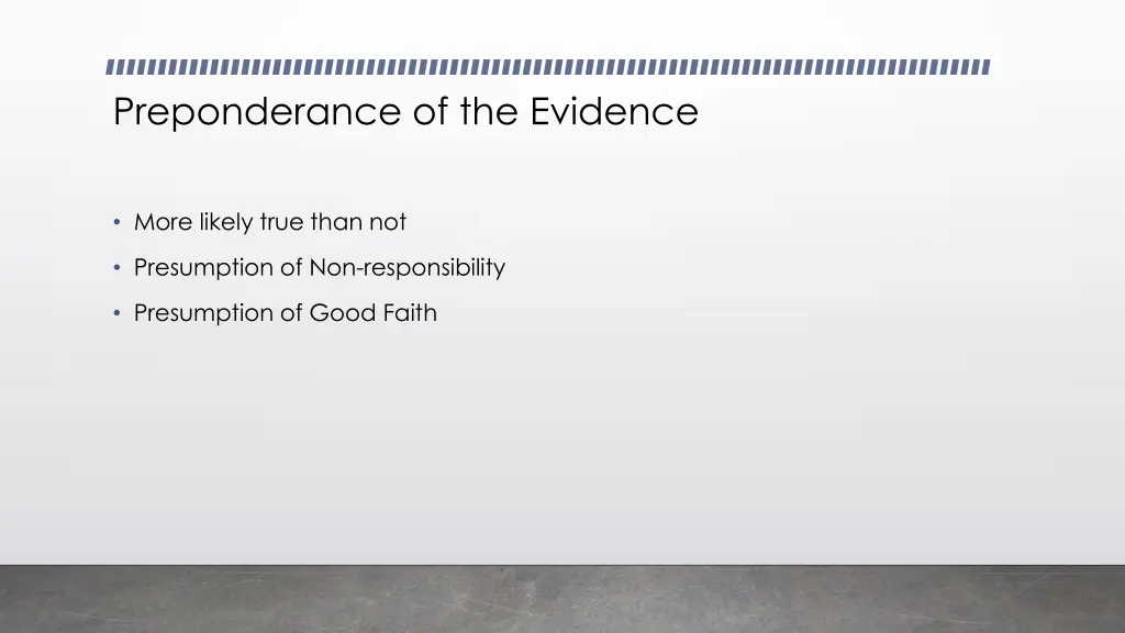 preponderance of the evidence