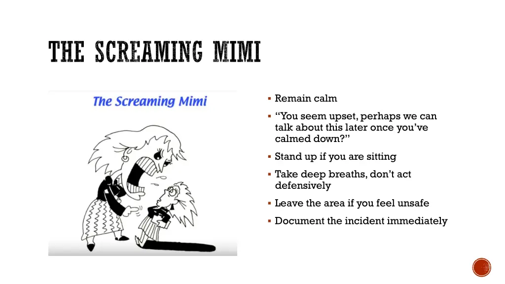 the screaming mimi