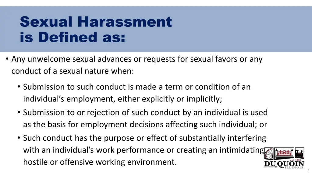 sexual harassment is defined as