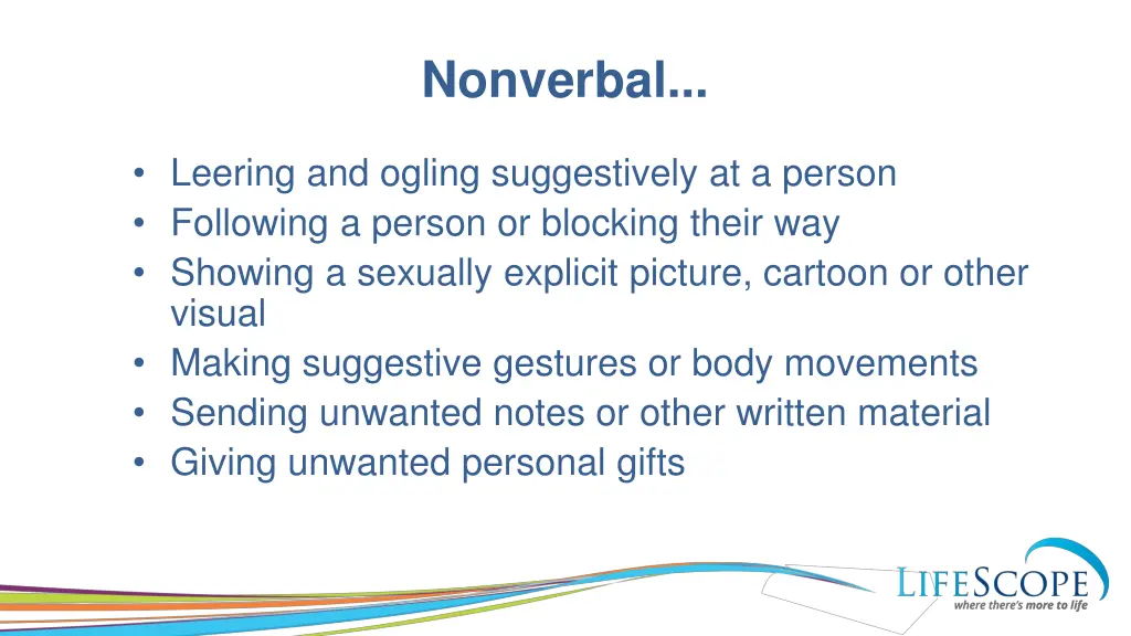 nonverbal