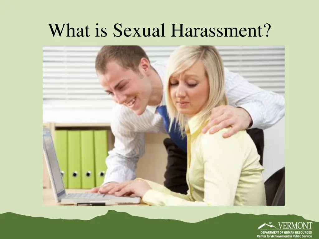 what is sexual harassment