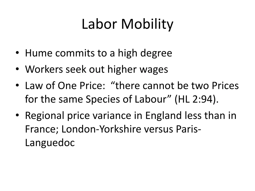 labor mobility