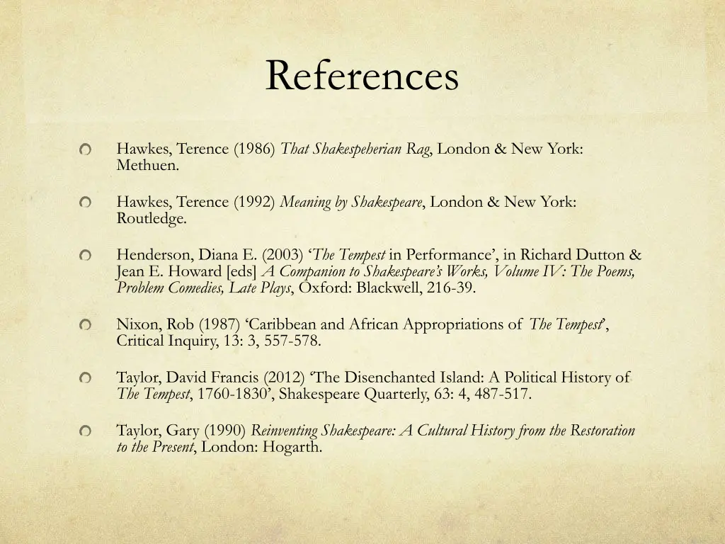 references 1