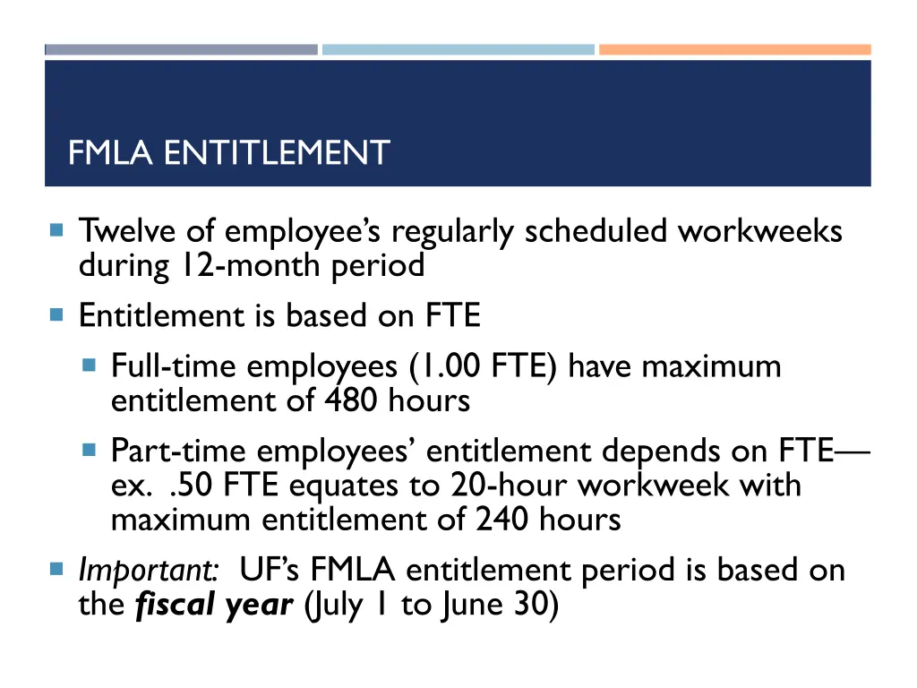 fmla entitlement