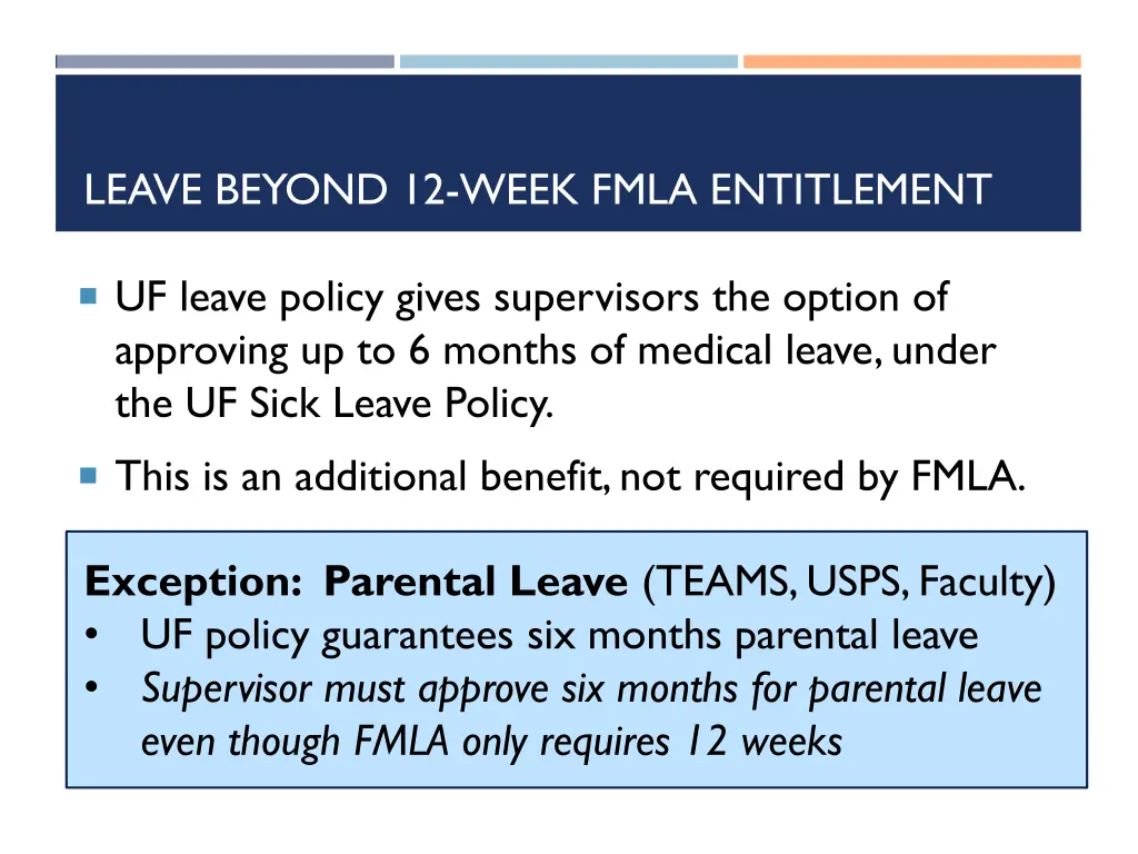 leave beyond 12 week fmla entitlement