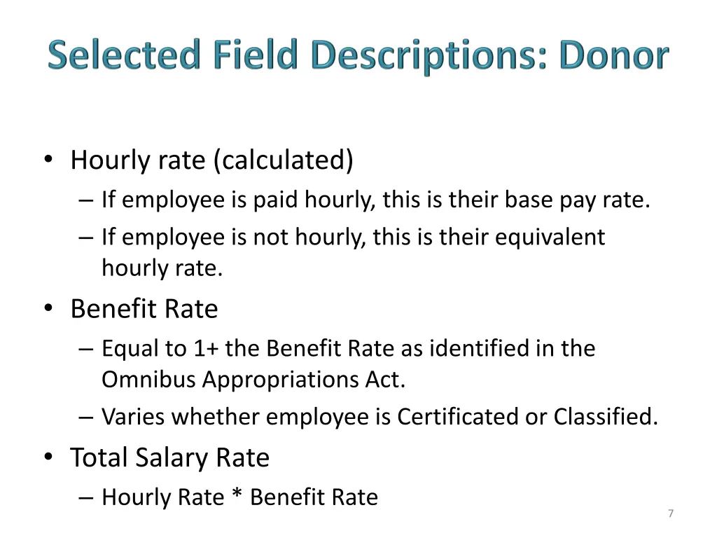 hourly rate calculated if employee is paid hourly