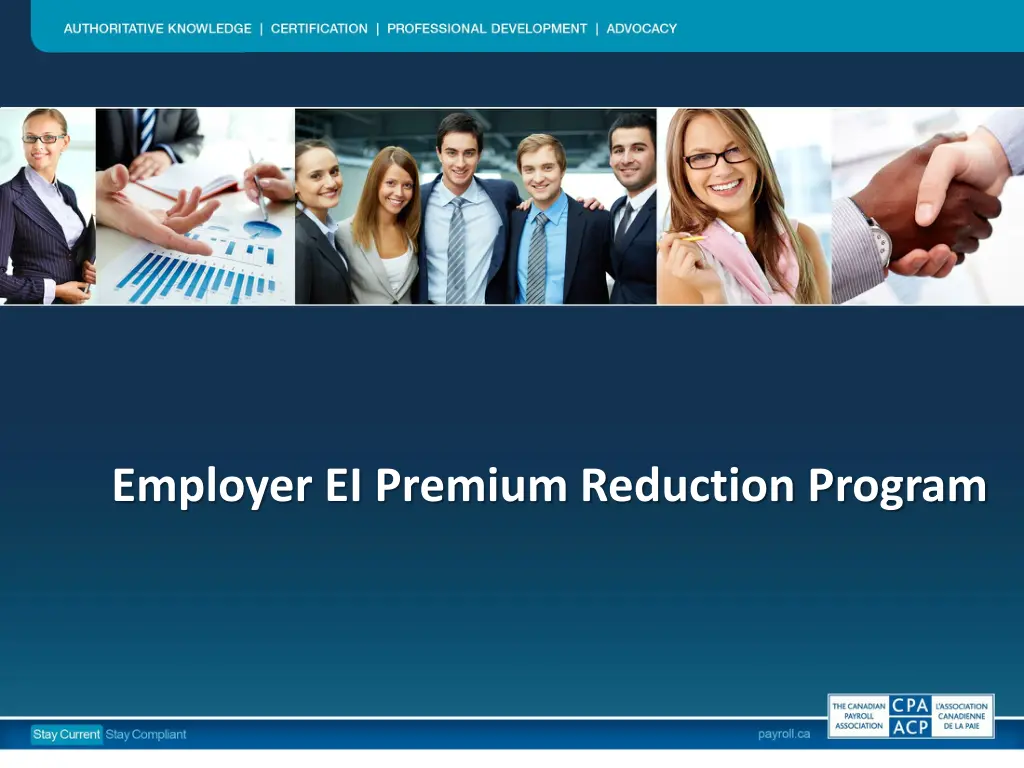 employer ei premium reduction program