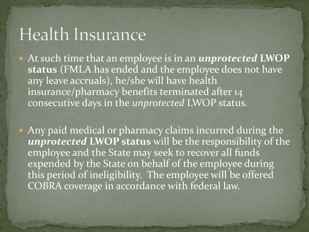 health insurance 1