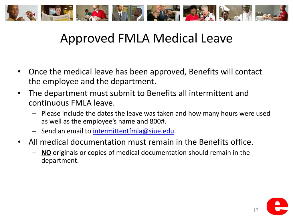 approved fmla medical leave