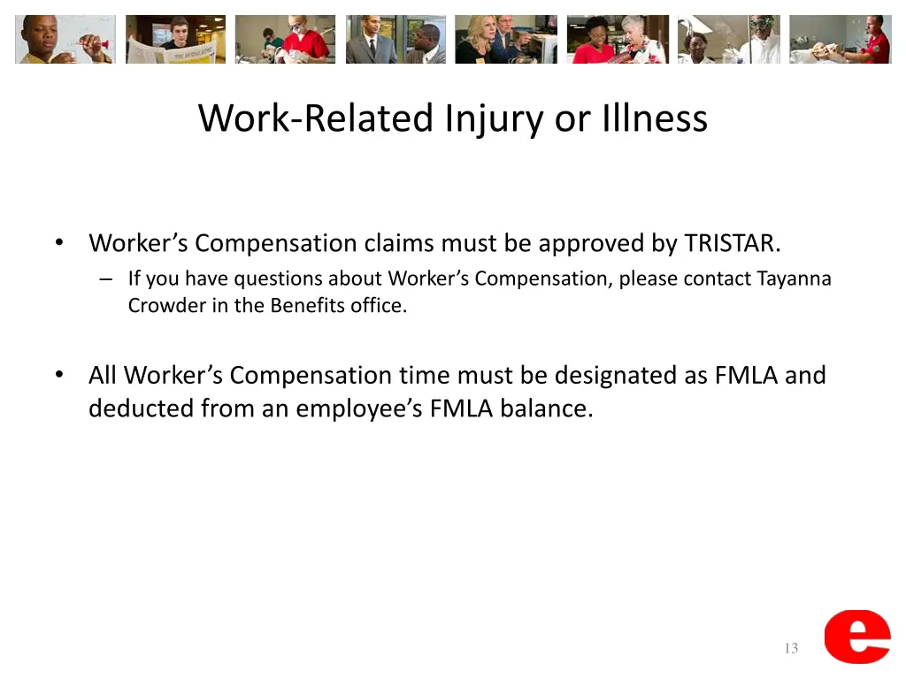 work related injury or illness