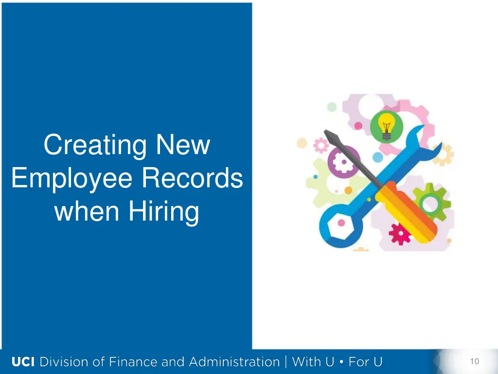 creating new employee records when hiring