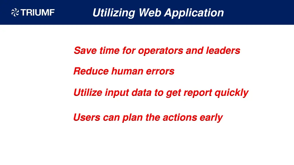 utilizing web application 1