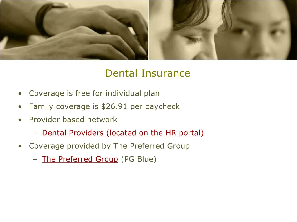 dental insurance