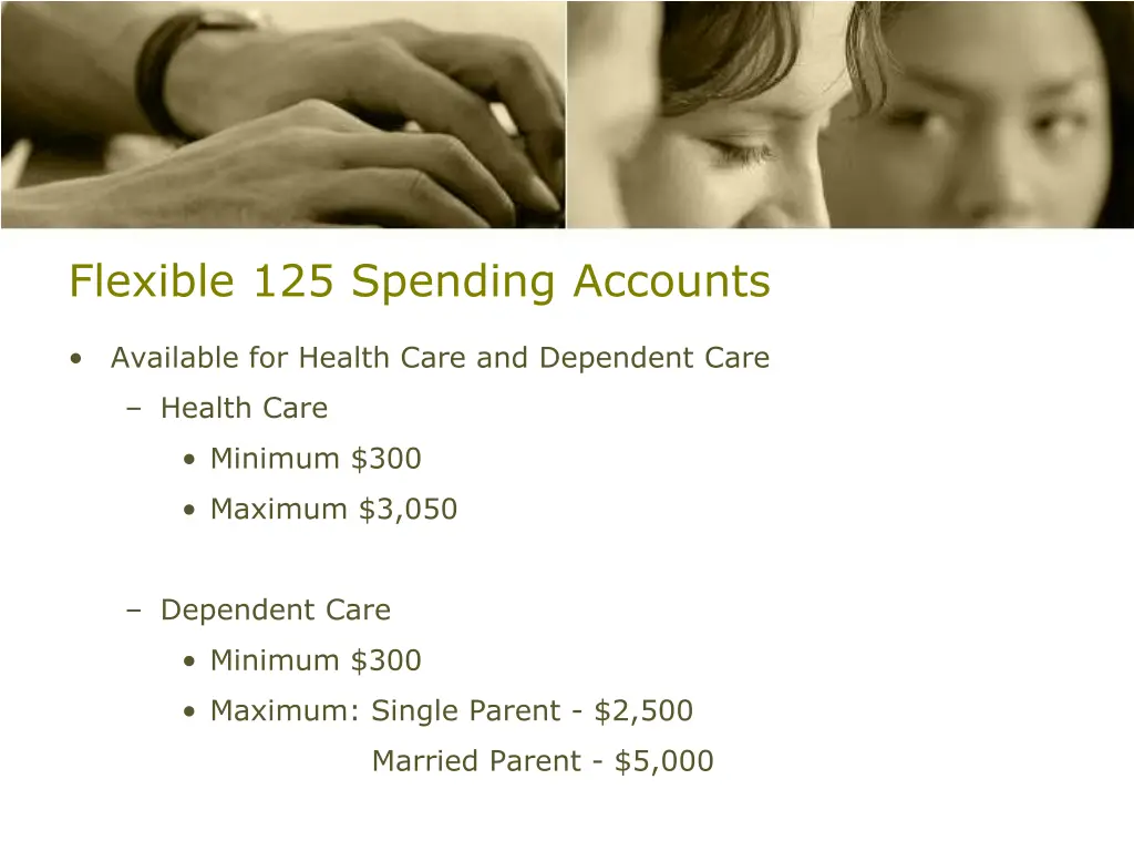 flexible 125 spending accounts