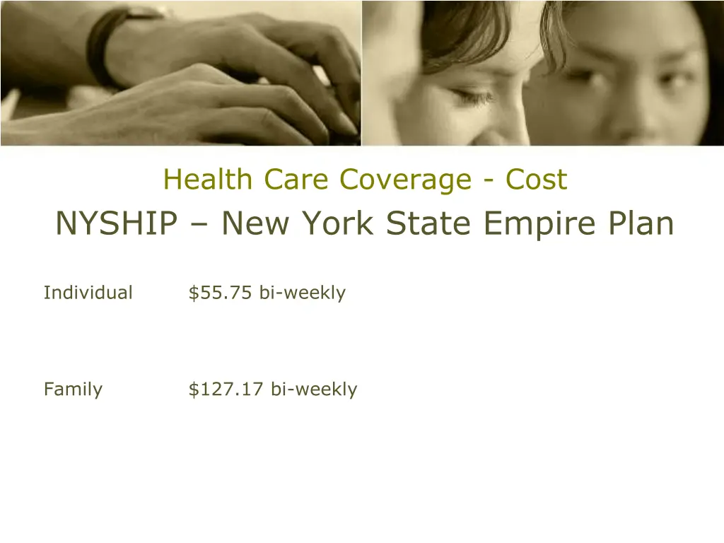 health care coverage cost nyship new york state