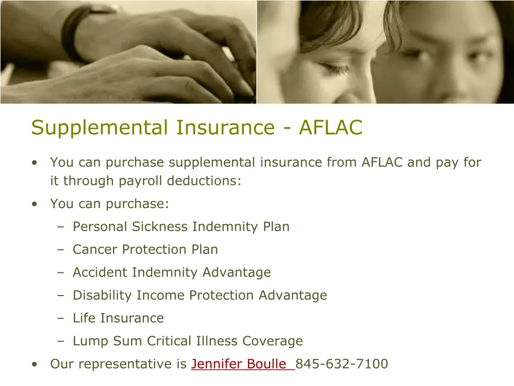 supplemental insurance aflac