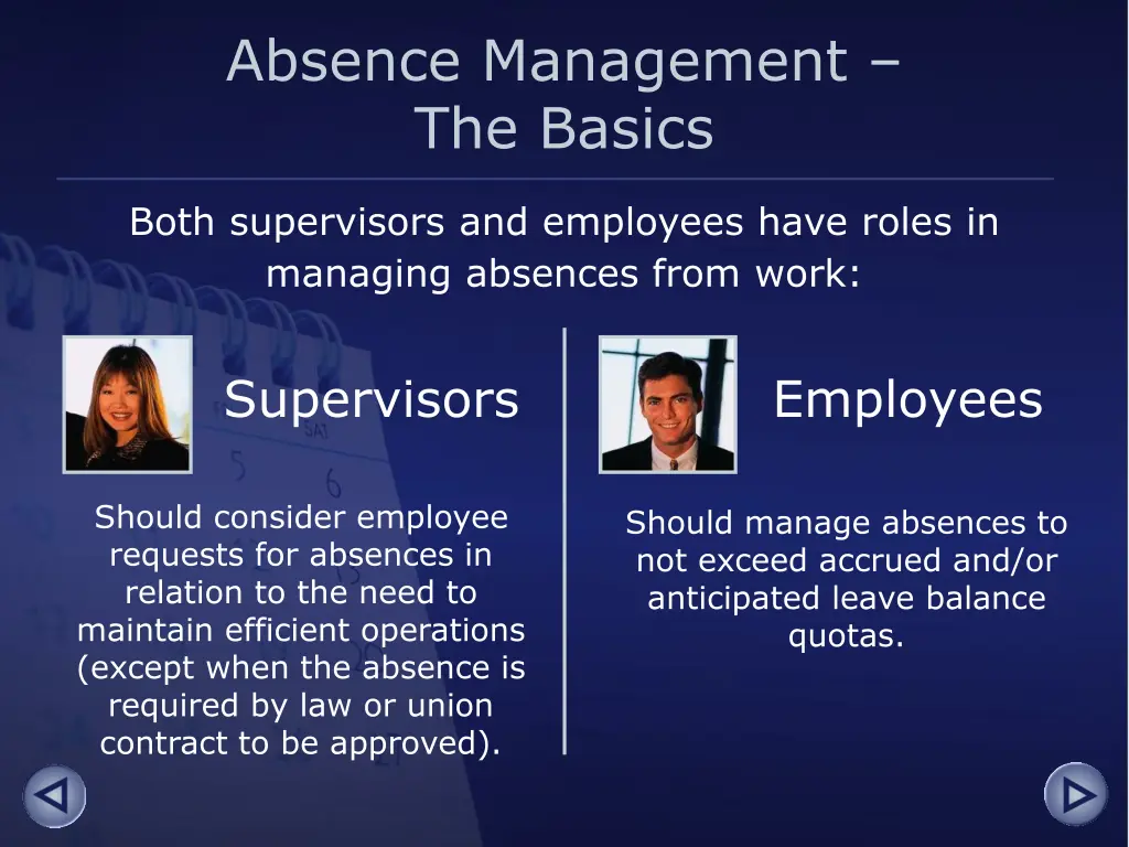 absence management the basics