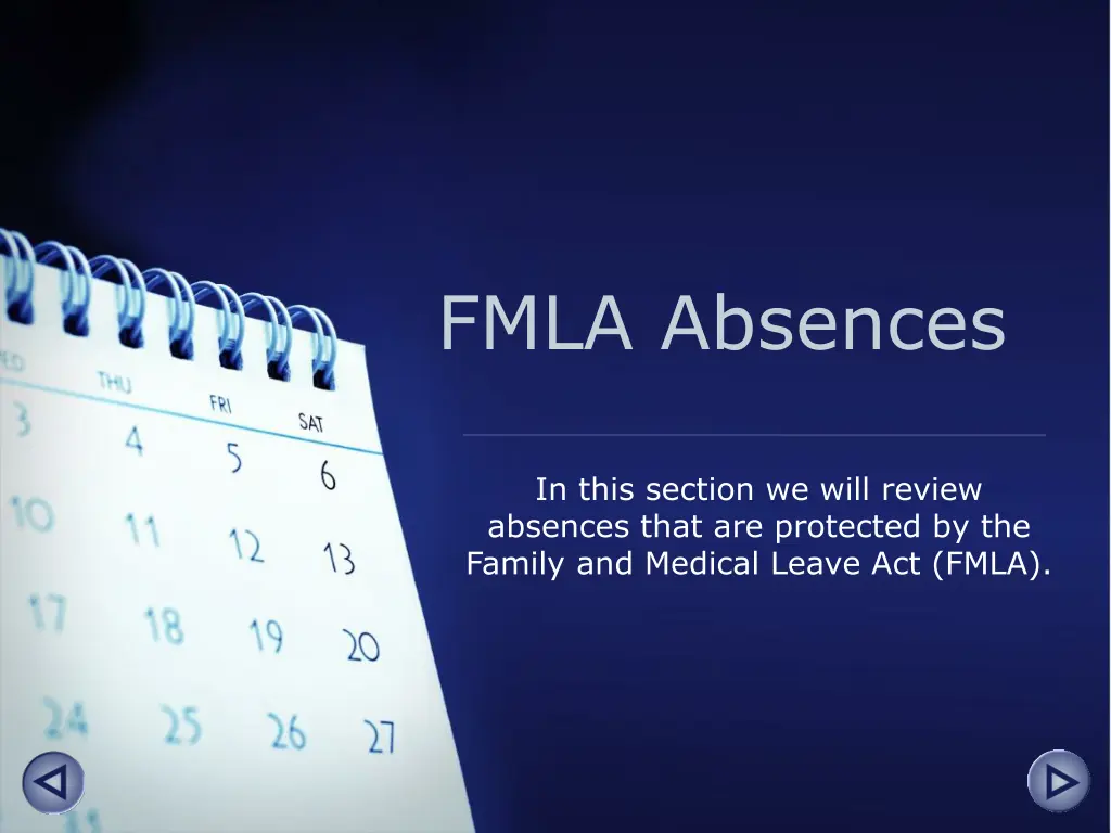 fmla absences