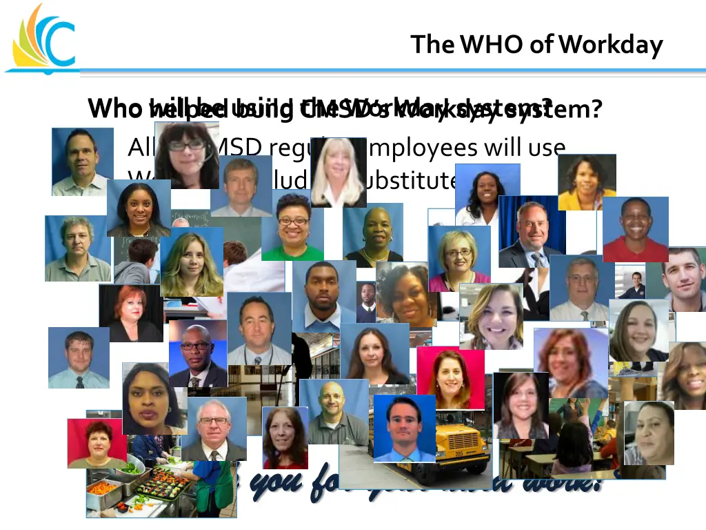 the who of workday