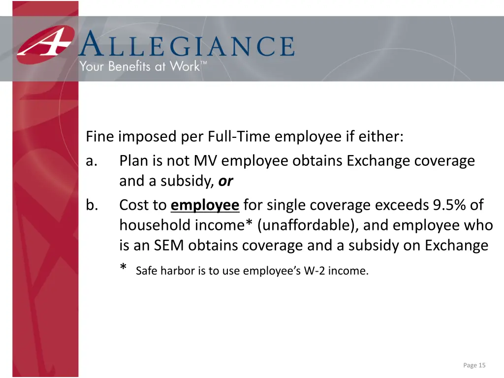 fine imposed per full time employee if either