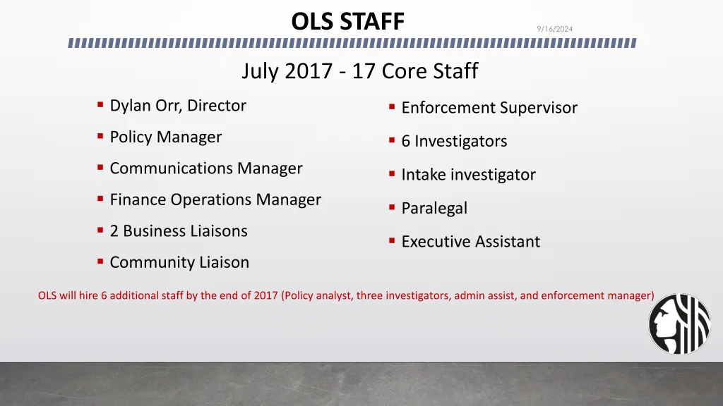 ols staff