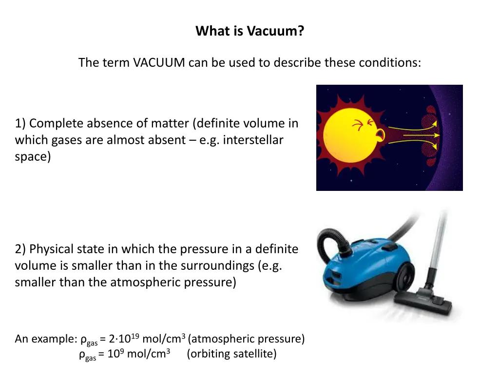 what is vacuum