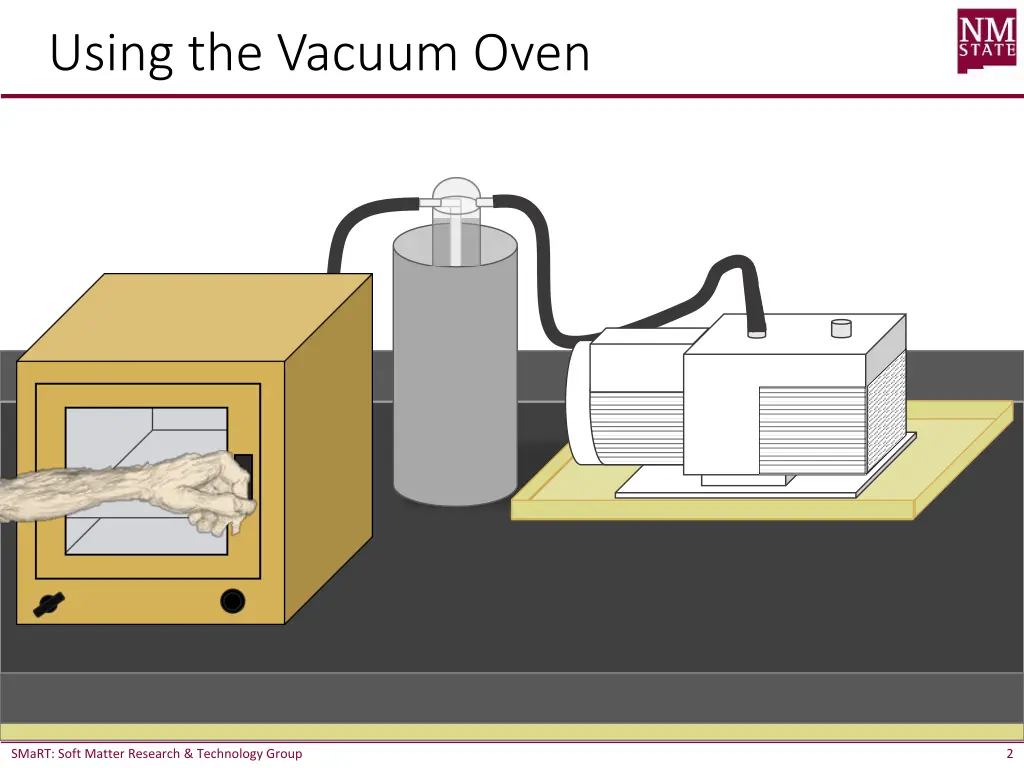 using the vacuum oven 1