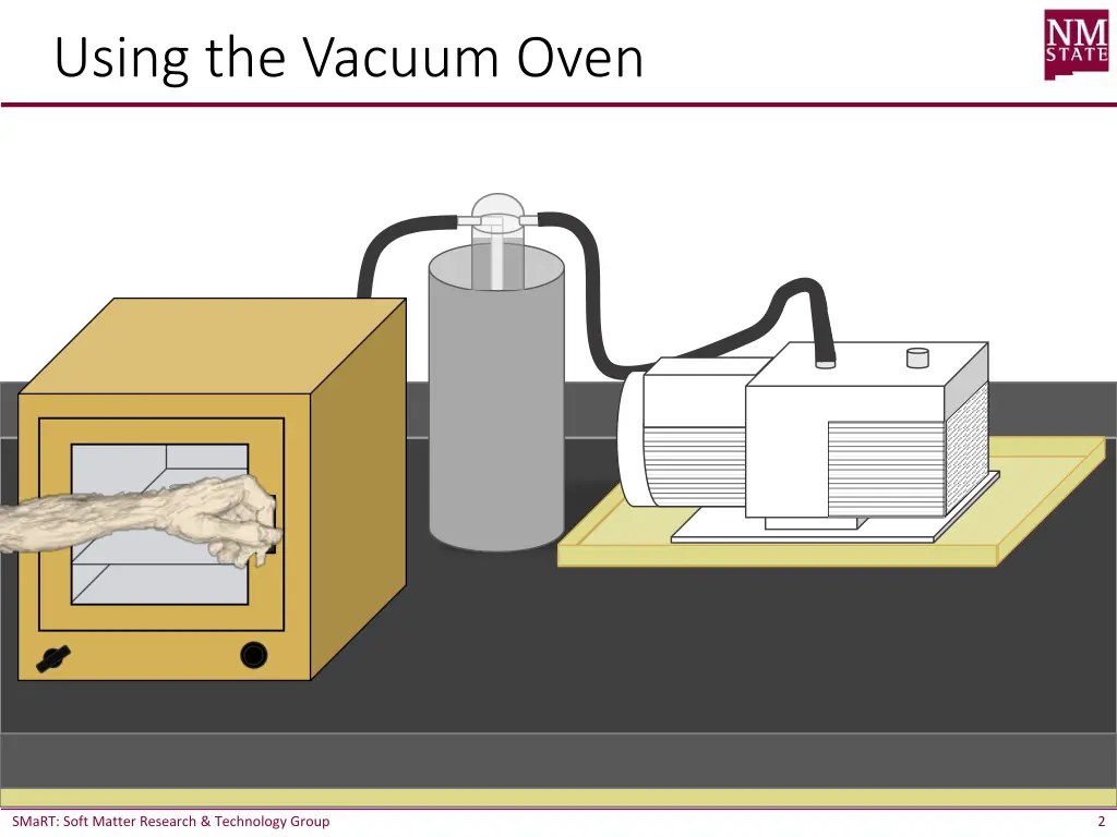 using the vacuum oven 5