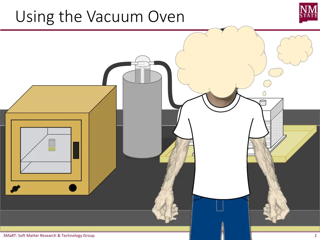 using the vacuum oven 9