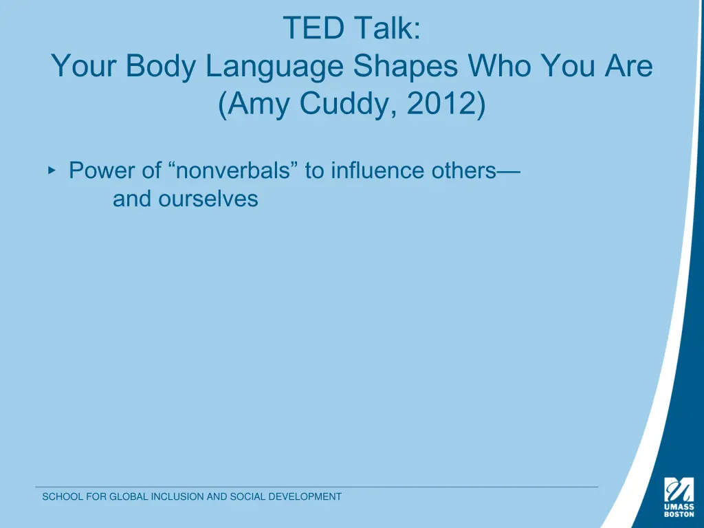 ted talk