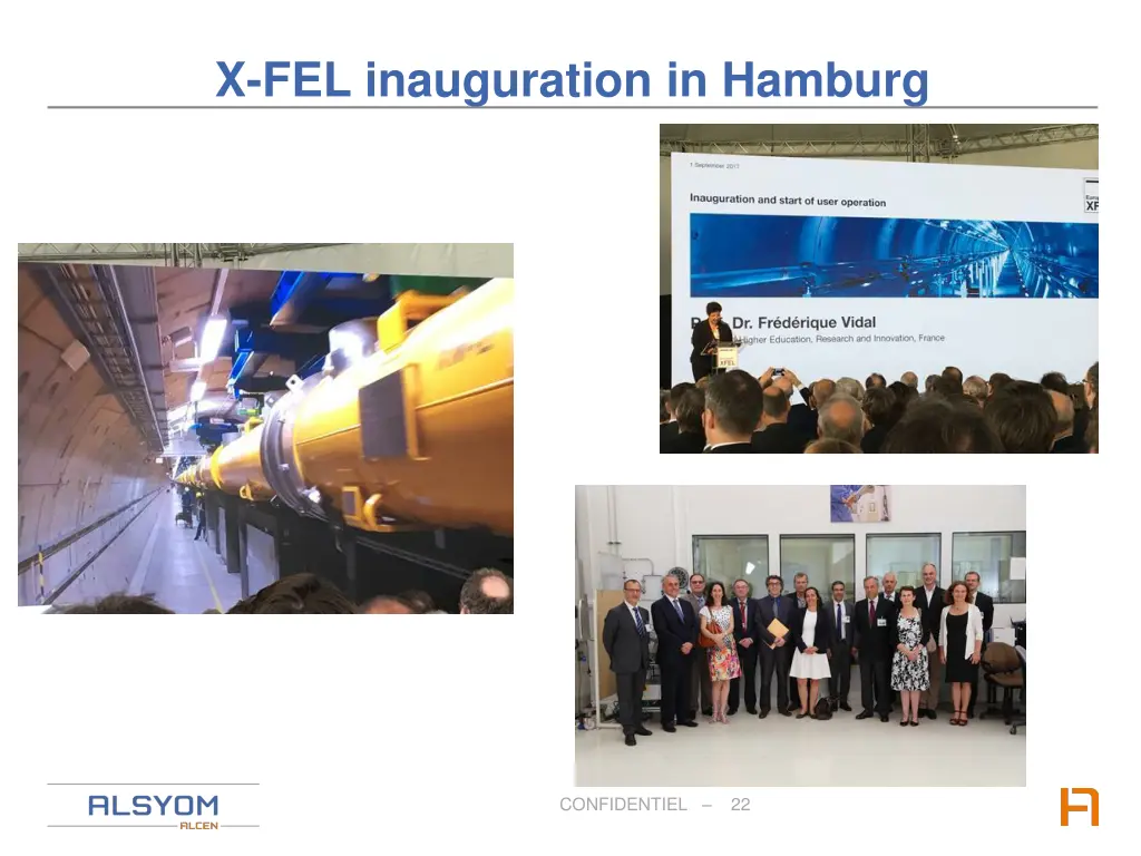 x fel inauguration in hamburg