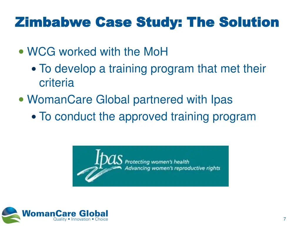 zimbabwe case study the solution zimbabwe case